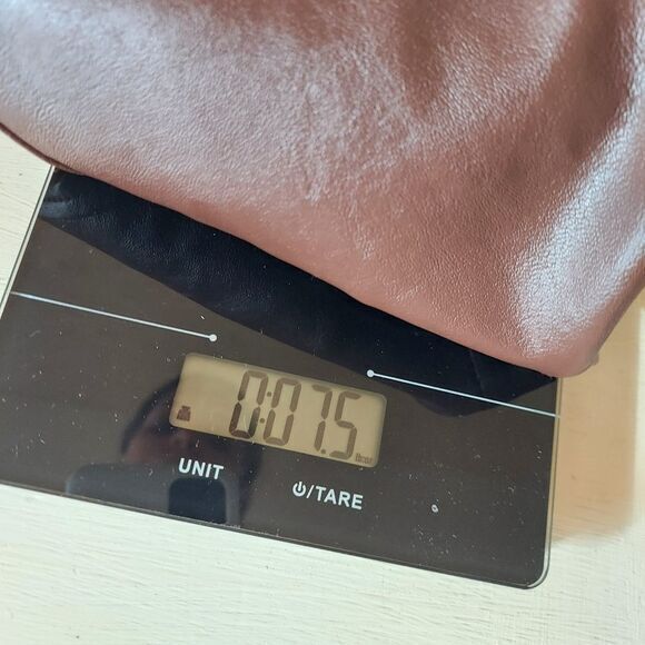 Francesca's Harper Heritage Brown Vegan Faux Leather Mini Skirt NEW Size XS - Picture 9 of 9